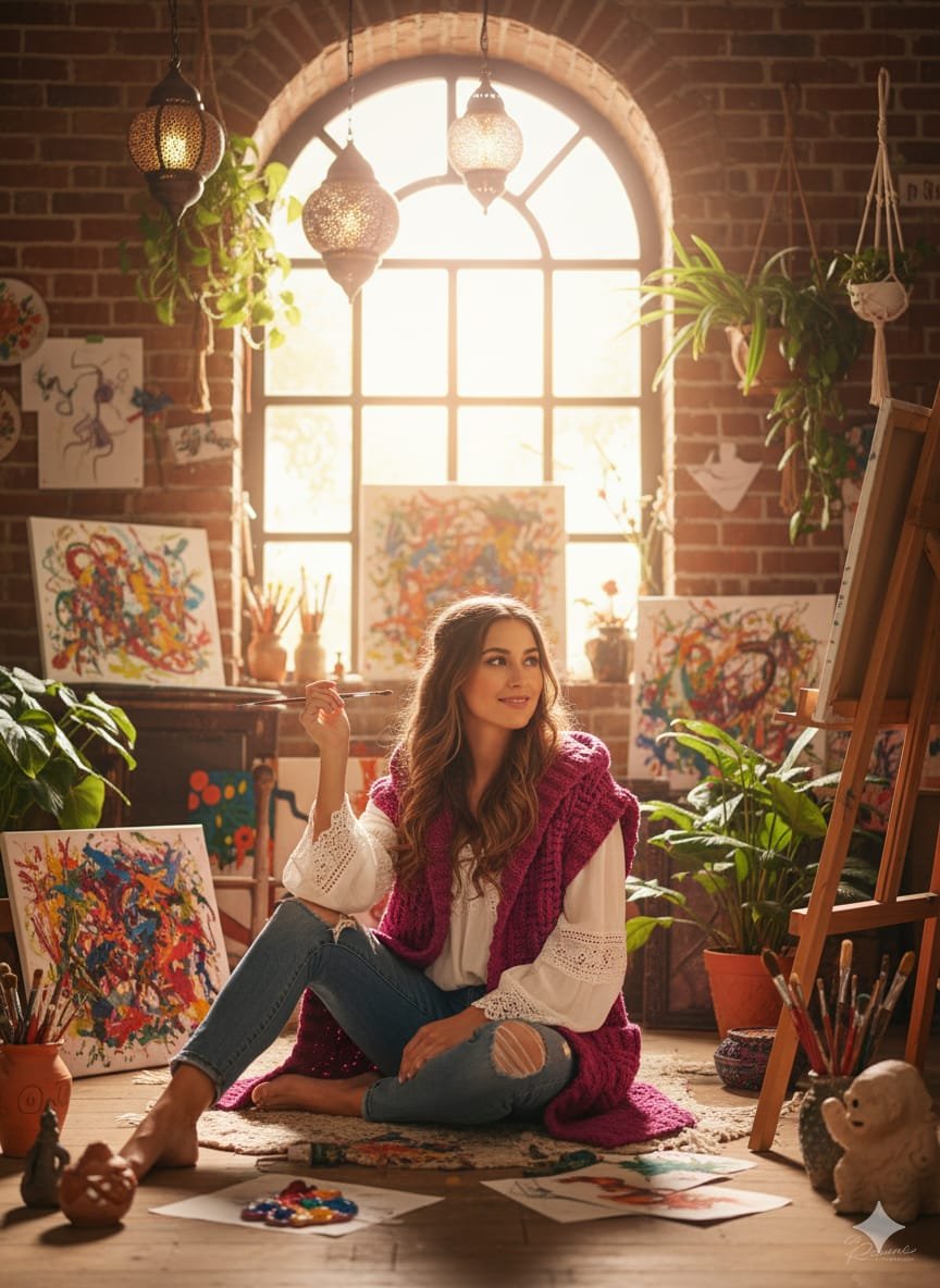 Cárdigan largo sin mangas con capucha en color rosa intenso. Hecho a mano con lana acrílica suave. Ligero, cálido y artesanal. Cárdigan largo sin mangas con capucha en color rosa intenso. Hecho a mano con lana acrílica suave. Ligero, cálido y artesanal.